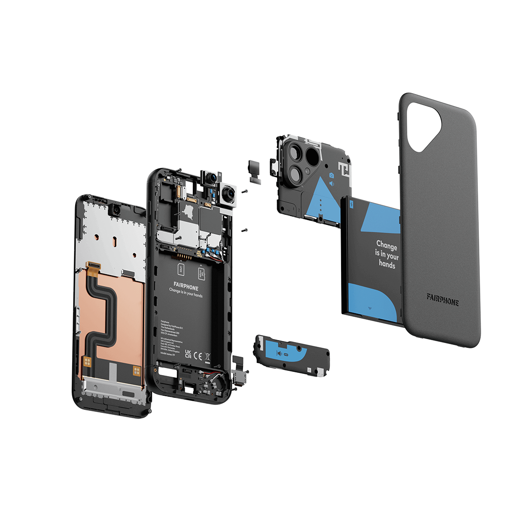 Designed The 5. for Fairphone new you. Made