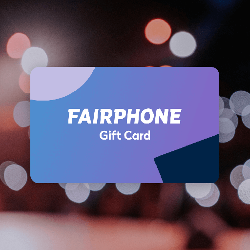 [9FP21EGIFT01-01A] Carte-cadeau Fairphone